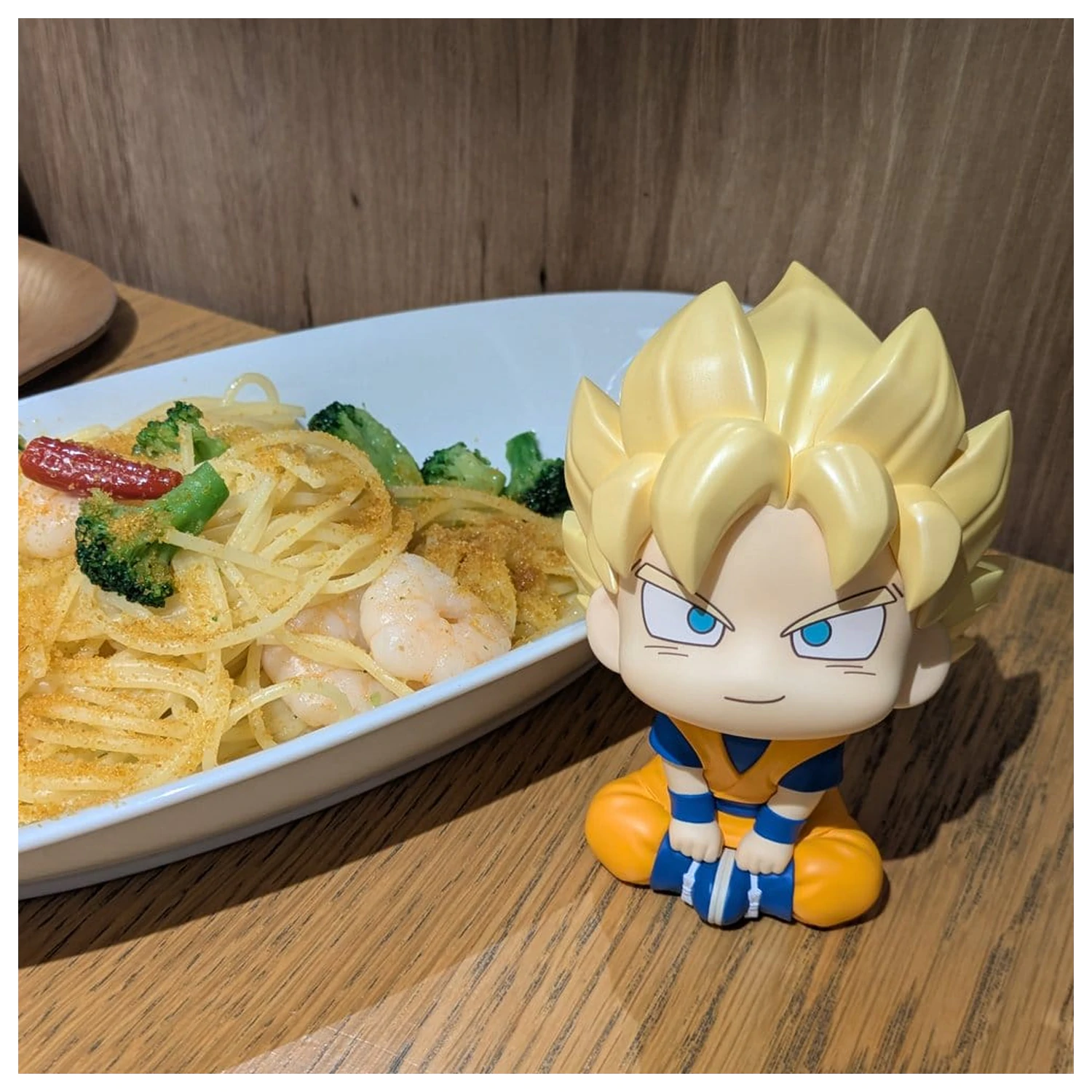 Dragon Ball DAIMA Look Up figurine PVC pachet de 2 Super Saiyan Son Goku (mini) & Super Saiyan Vegeta (mini) 11 cm (cu cadou) poza produsului