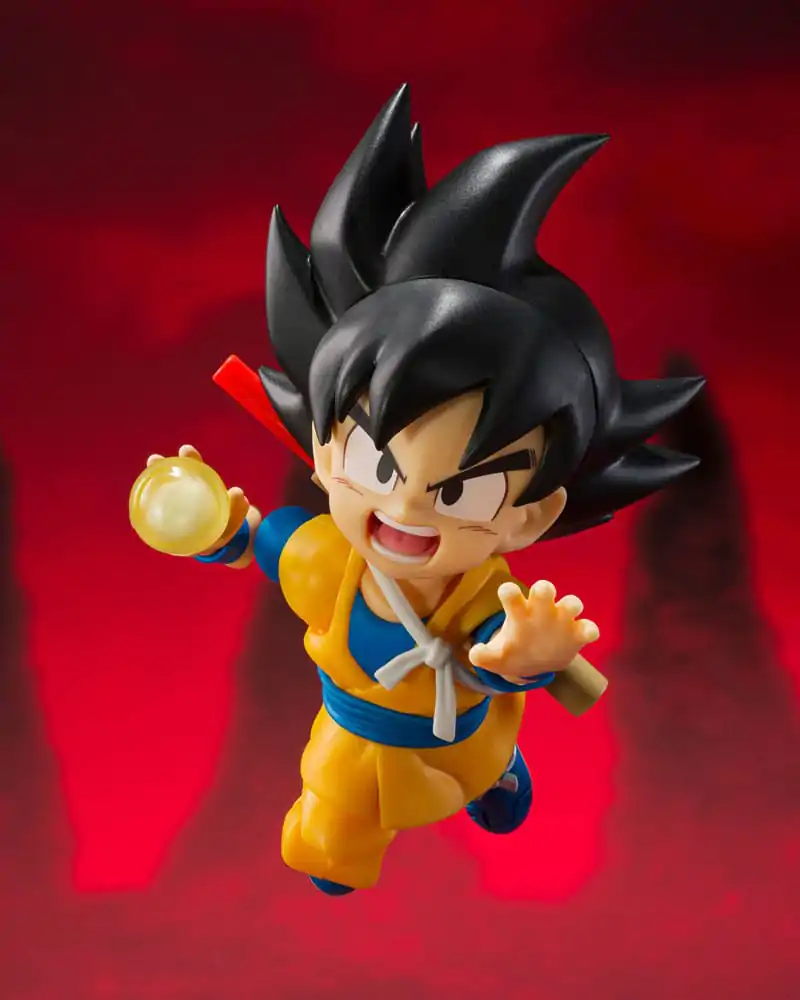 Dragon Ball Daima S.H.Figuarts figurină de acțiune Super Saiyan 4 Son Goku (mini) 8 cm poza produsului