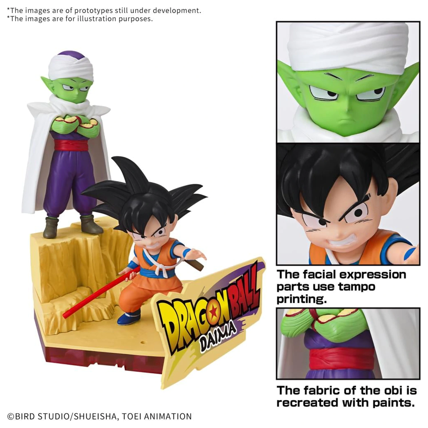 Dragon Ball Daima Son Goku (Mini) și Piccolo (Mini) set model poza produsului