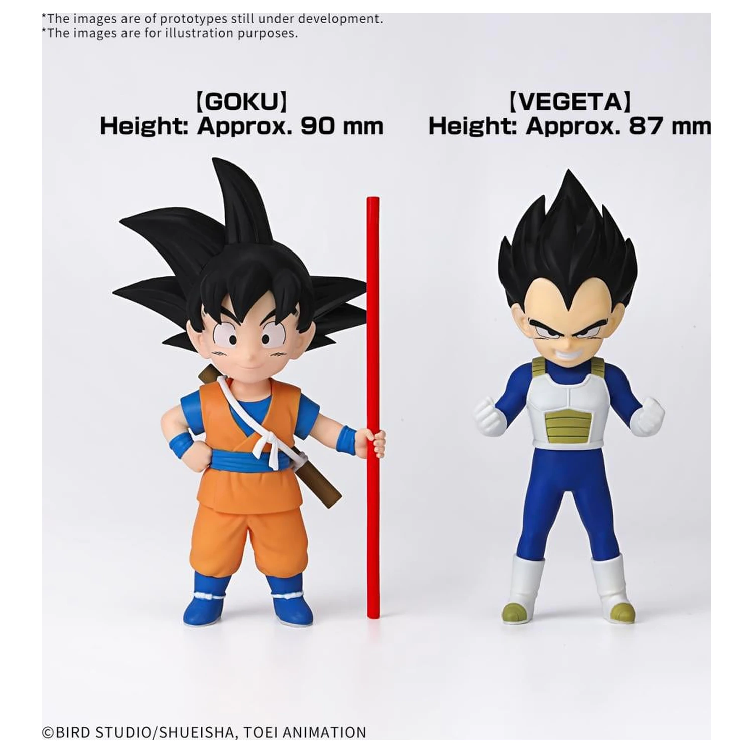 Dragon Ball Daima Son Goku (Mini) & Vegeta (Mini) Kit model poza produsului