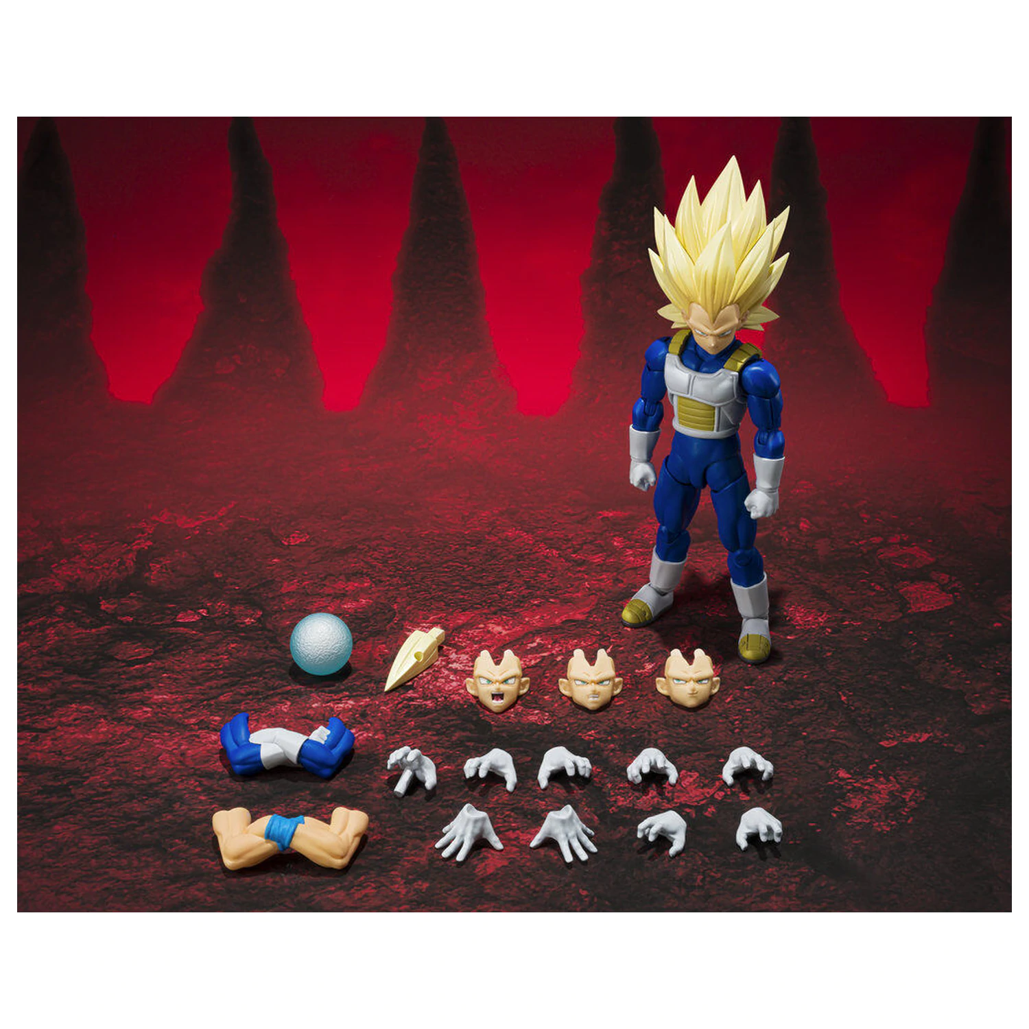 Dragon Ball Daima Super Saiyan 3 Vegeta Daima S.H. Figuarts figurina 15cm poza produsului