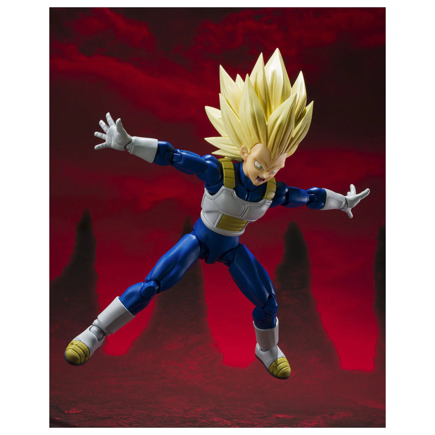 Dragon Ball Daima Super Saiyan 3 Vegeta Daima S.H. Figuarts figurina 15cm poza produsului