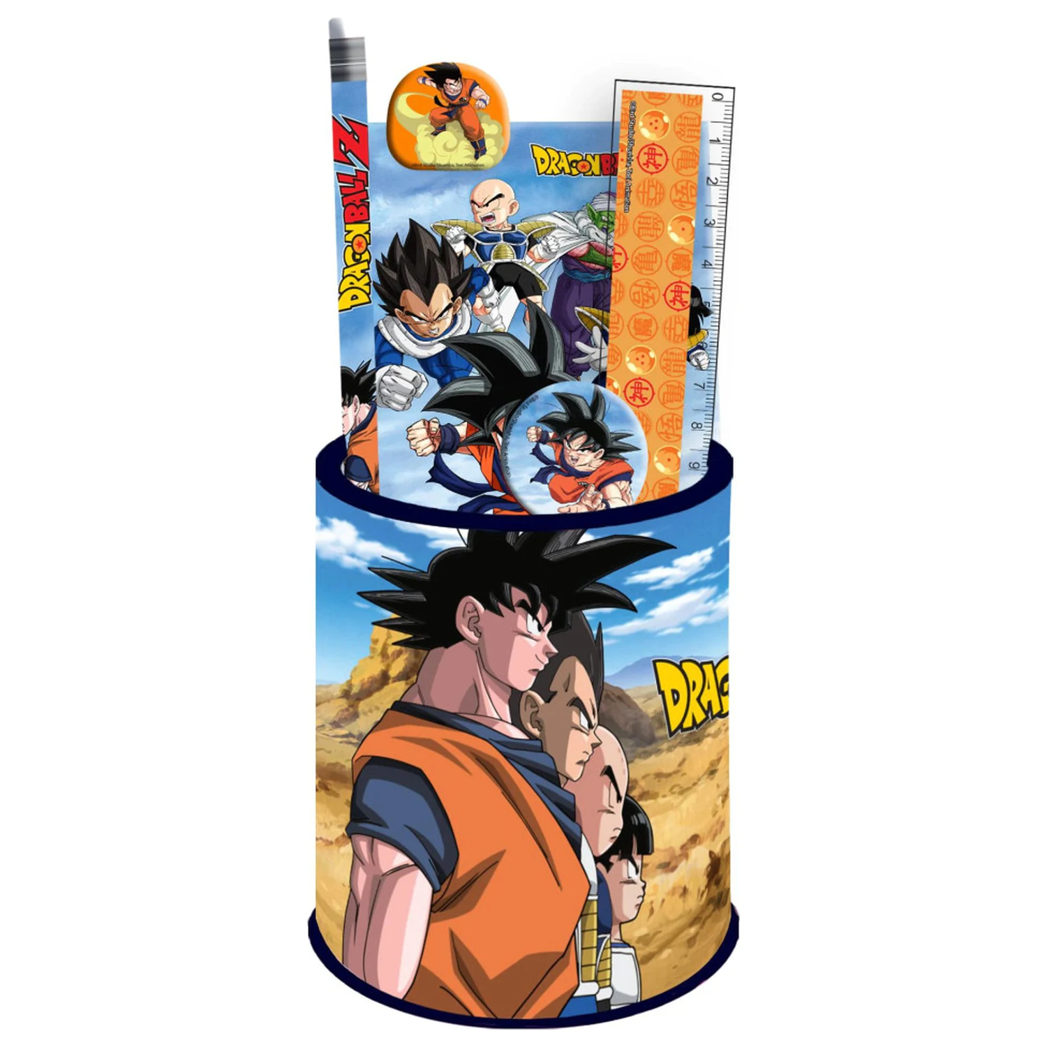 Dragon Ball Dessert Stationery Set, set de papetărie de 7 piese poza produsului