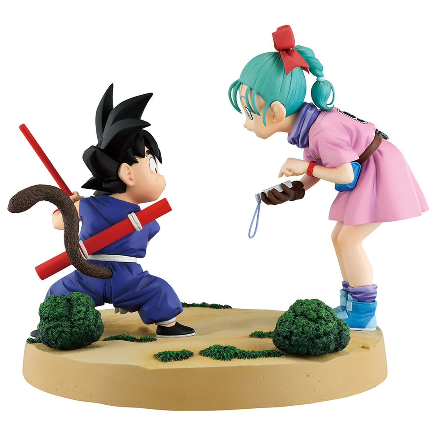 Dragon Ball Fantastic Adventure 3 Goku Bulma Ichibansho figurina 17cm poza produsului
