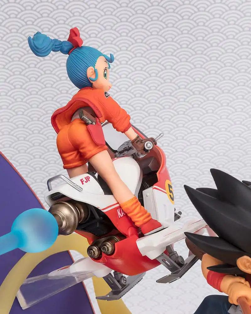 Statuie PVC Dragon Ball Figuarts ZERO Son Goku & Bulma 18 cm poza produsului