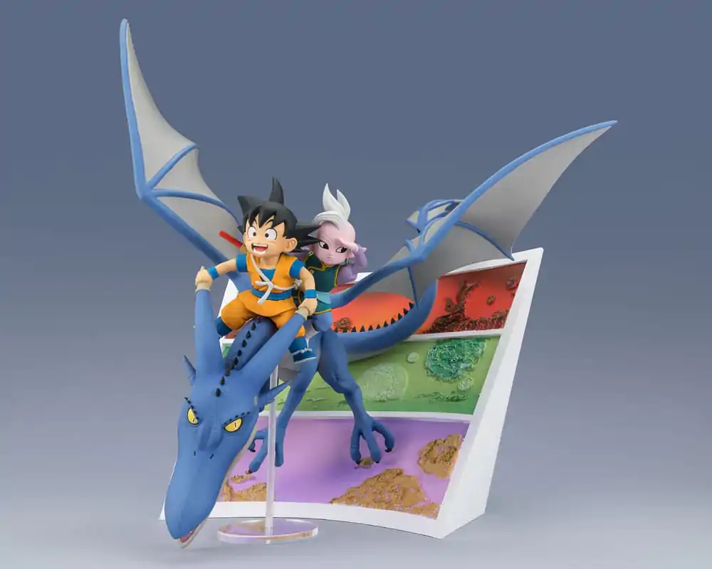 Figurină PVC Dragon Ball Figuarts ZERO Son Goku (mini) & Supreme Kai (mini) Welcome to the great Adventure! 23 cm poza produsului