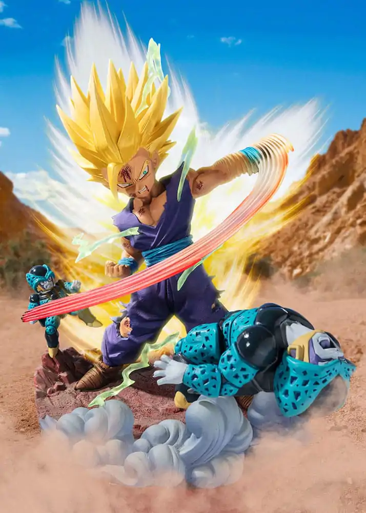 Statuie PVC Dragon Ball FiguartsZERO Extra Battle Marshall Super Saiyan 2 Son Gohan -Anger Exploding Into Power- 20 cm poza produsului