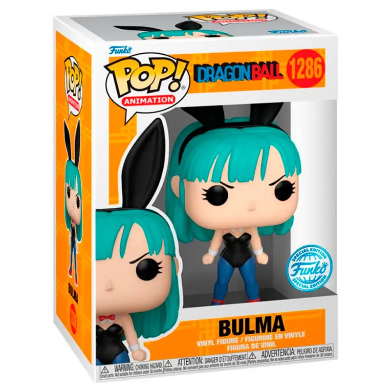 Dragon Ball POP! Animation Figurina de vinil Bulma(Bunny) 9 cm poza produsului