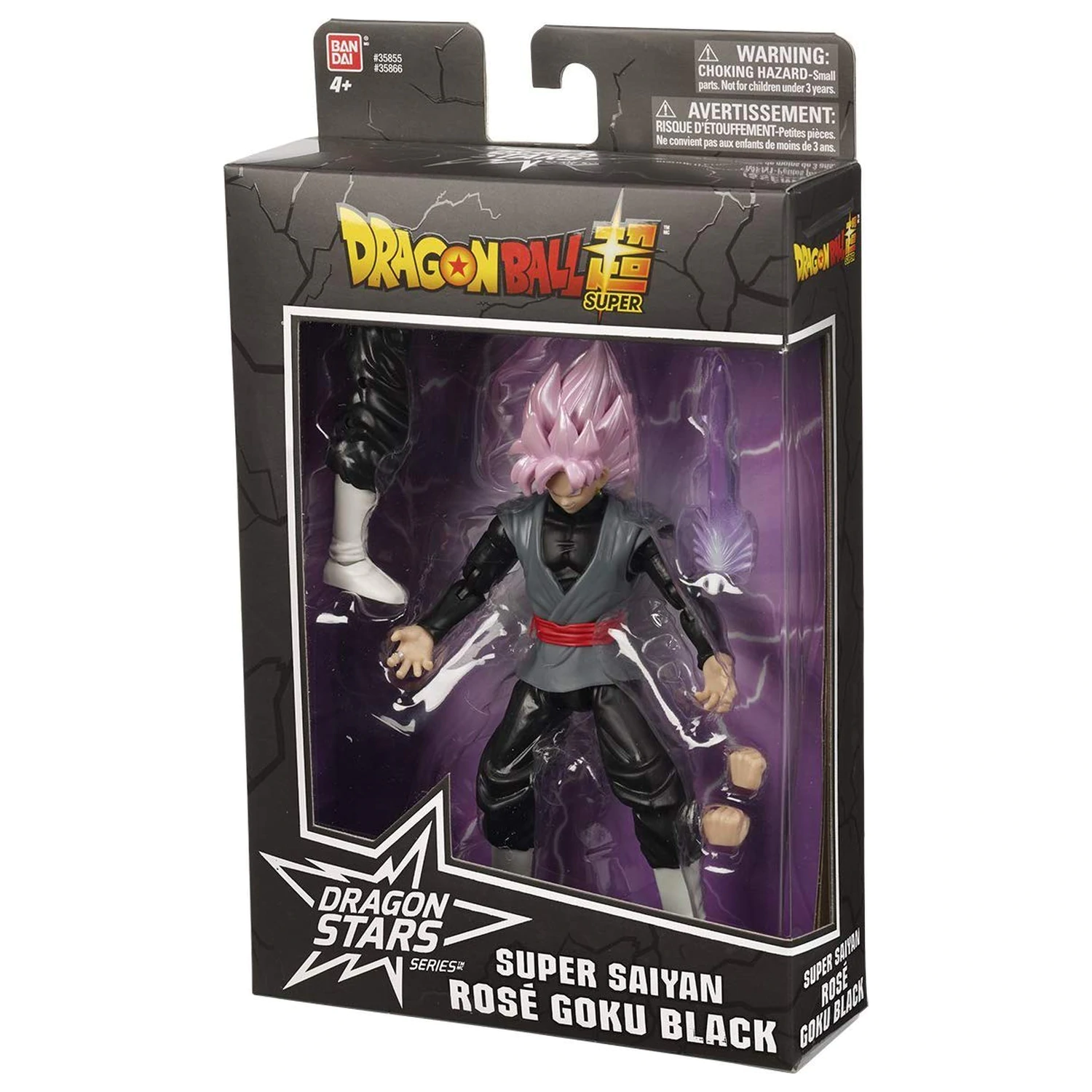 DRAGON BALL - Goku Black Rosé SS - Figurina Dragon Stars 17cm Seria 4 poza produsului