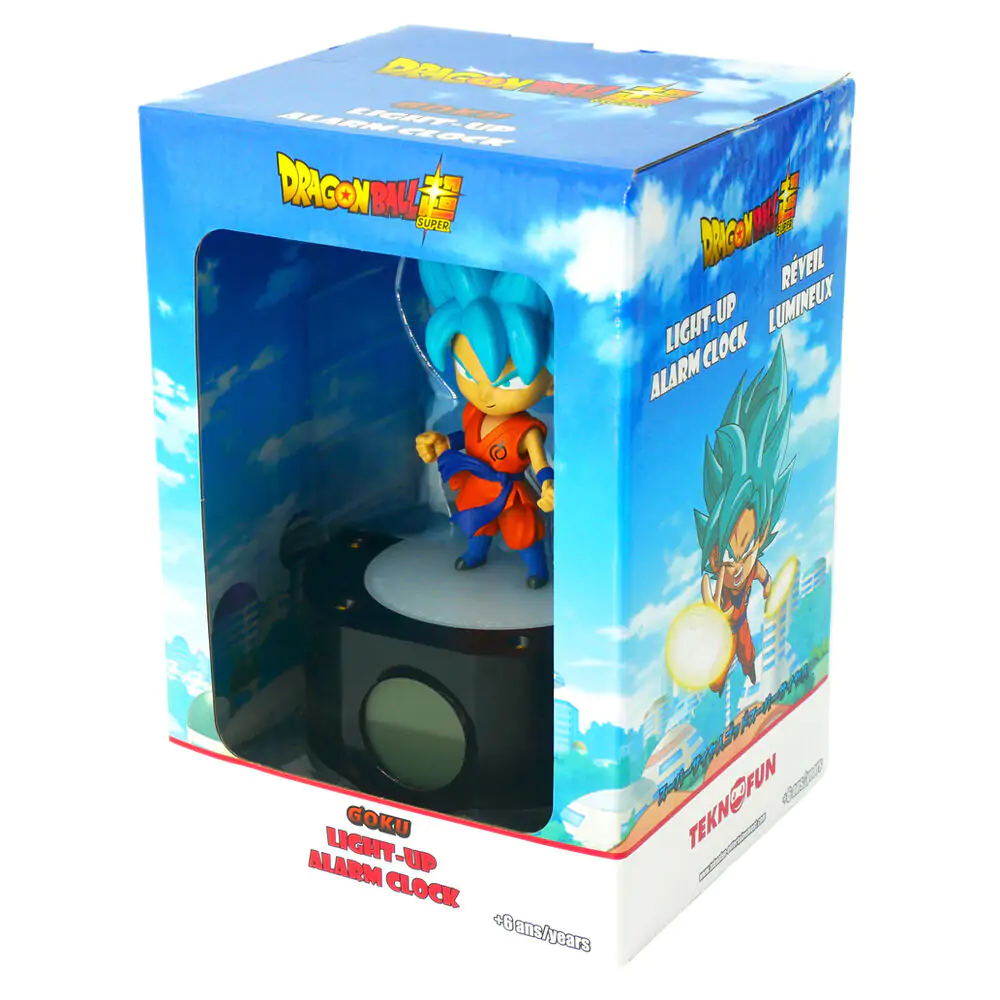 Ceas deșteptător Dragon Ball Super cu lumină Goku 18 cm poza produsului