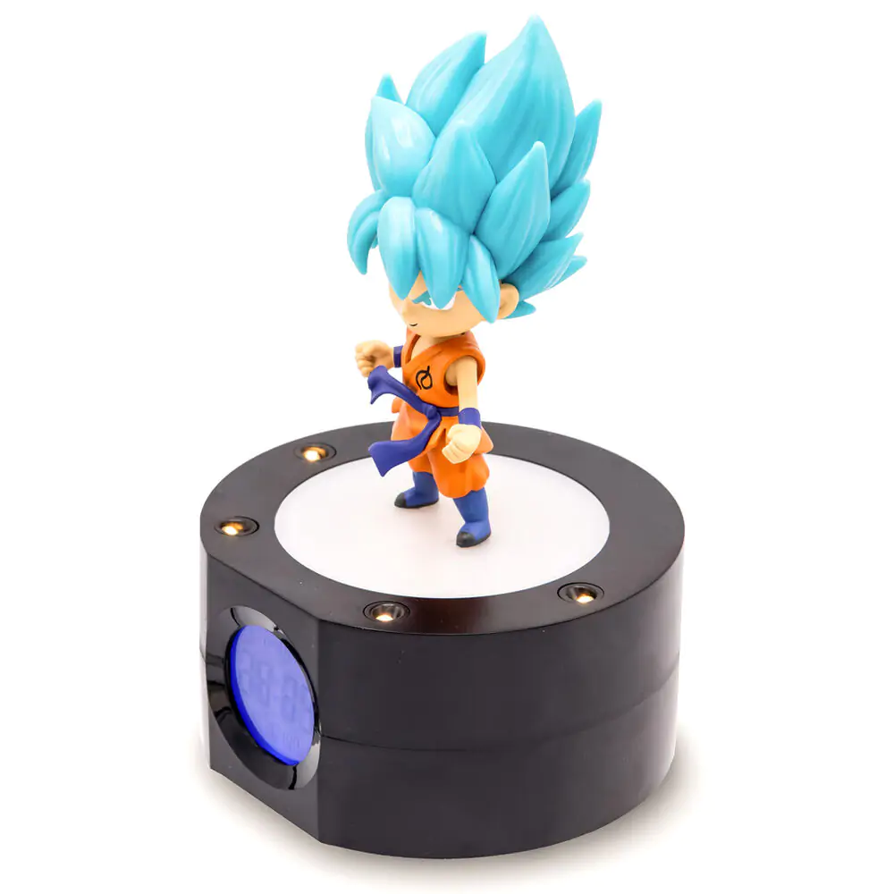 Ceas deșteptător Dragon Ball Super cu lumină Goku 18 cm poza produsului