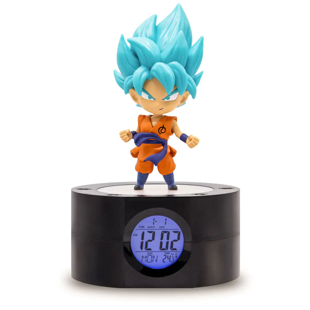 Ceas deșteptător Dragon Ball Super cu lumină Goku 18 cm poza produsului