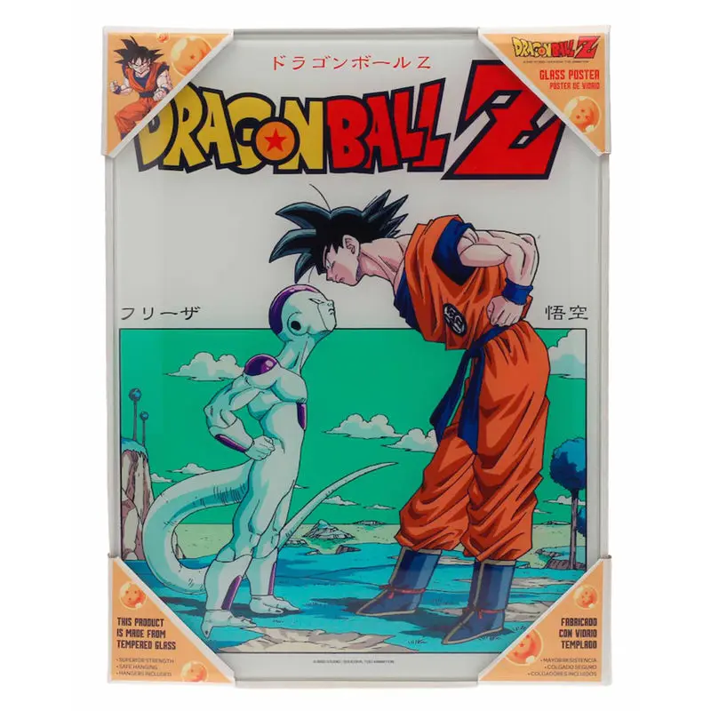 Dragon Ball Z Poster din sticlă Freezer 30 x 40 cm poza produsului