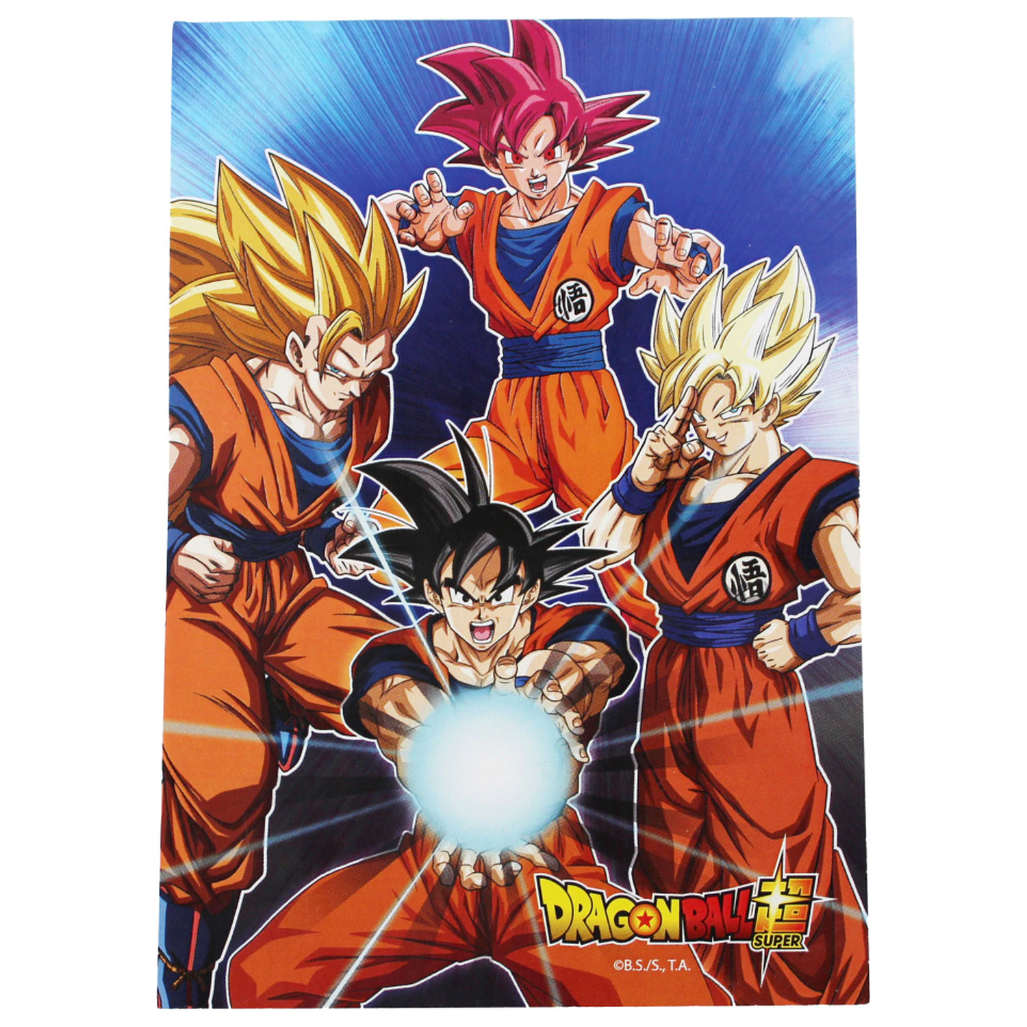 Dragon Ball Kamehame Set de papetărie 5 piese poza produsului