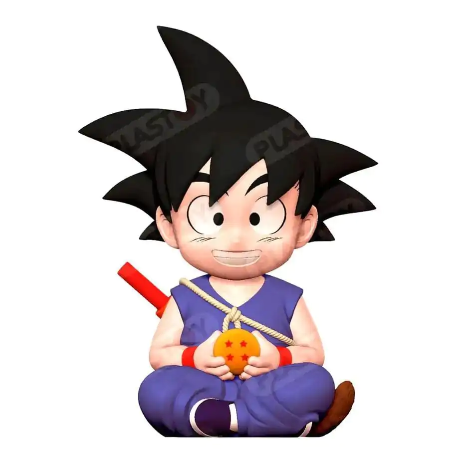 Dragon Ball Pusculita Kid Goku albastra 17 cm poza produsului