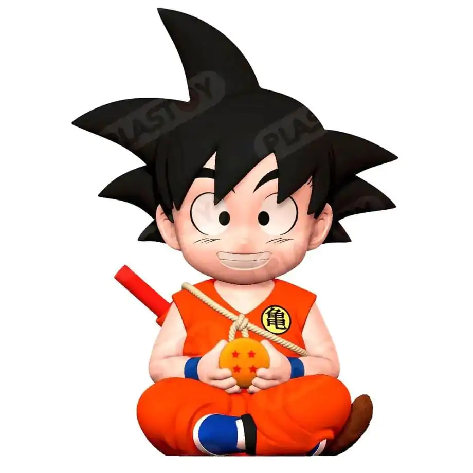 Dragon Ball pușculiță Kid Goku portocaliu 17 cm poza produsului