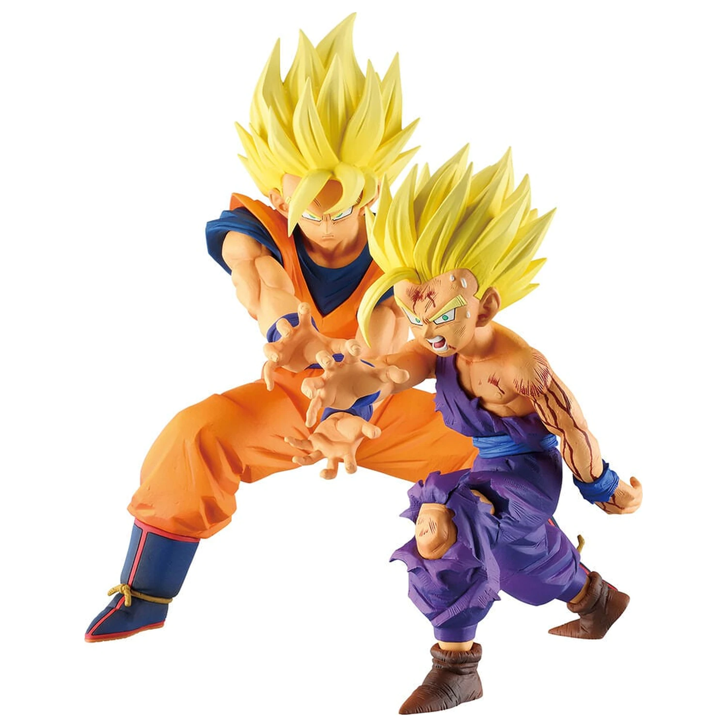 Dragon Ball Plus Father-Son Kamehameha Battle Of Gods Ichibansho figurina 17cm poza produsului