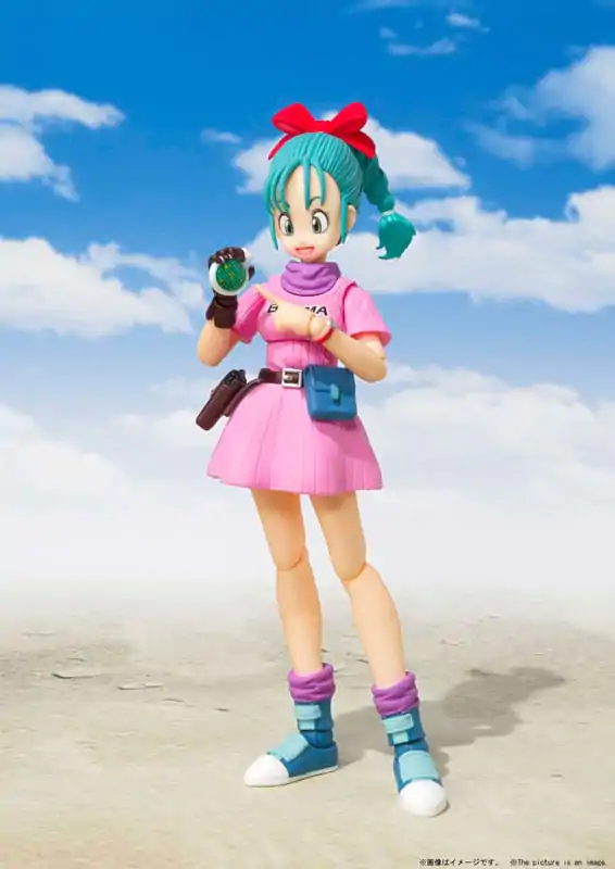 Figurină de acțiune Dragon Ball S.H. Figuarts Bulma Adventure Begins 16 cm poza produsului