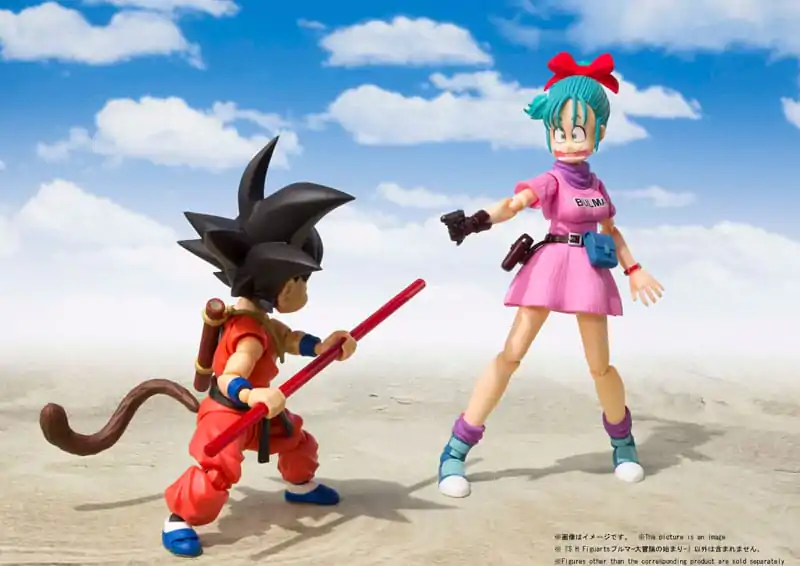 Figurină de acțiune Dragon Ball S.H. Figuarts Bulma Adventure Begins 16 cm poza produsului