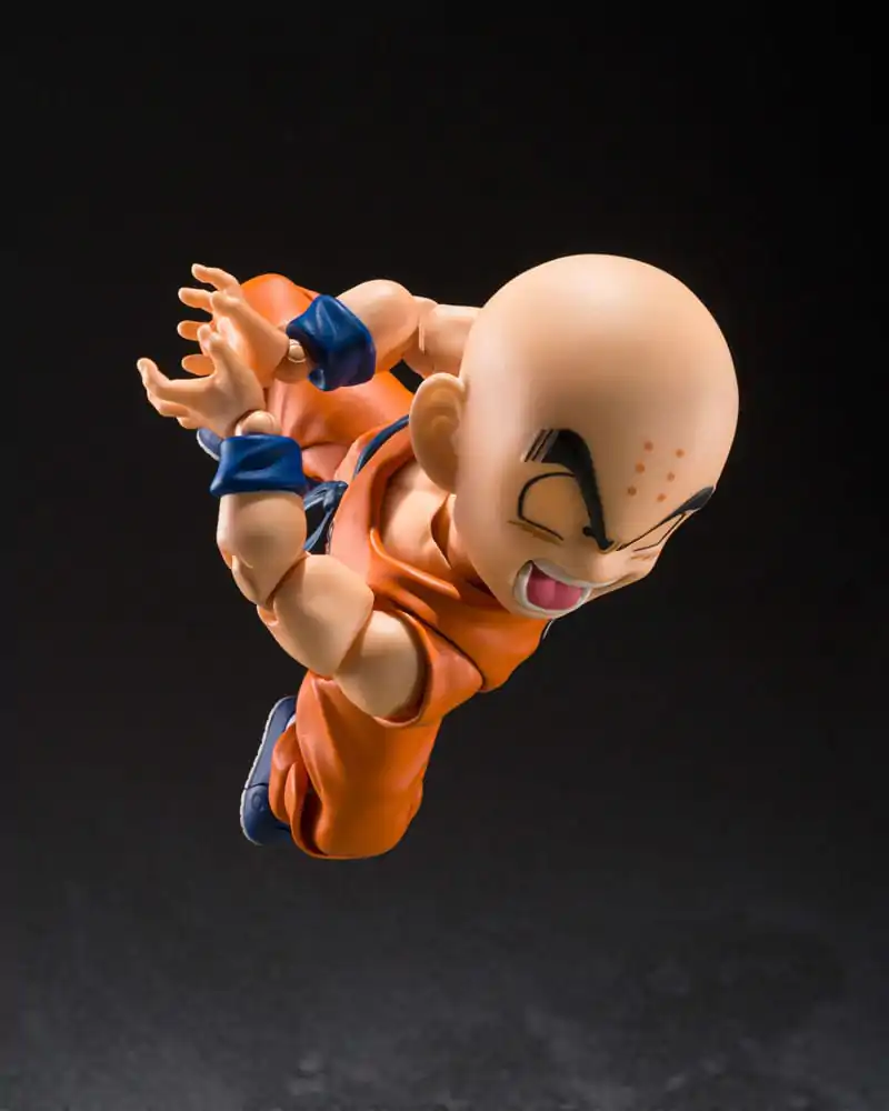 Figurină de acțiune Dragon Ball S.H.Figuarts Krillin, vechiul prieten al lui Son Goku 11 cm poza produsului