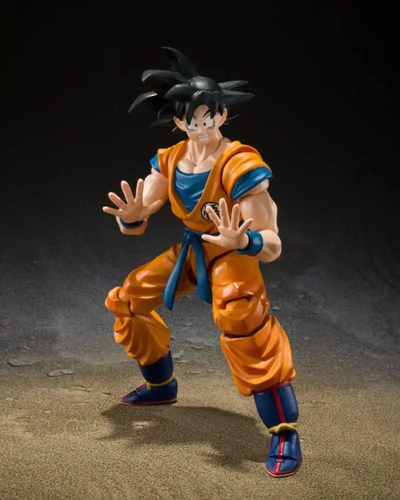 Figurină de acțiune Dragon Ball S.H. Figuarts Son Goku Super Hero 14 cm poza produsului