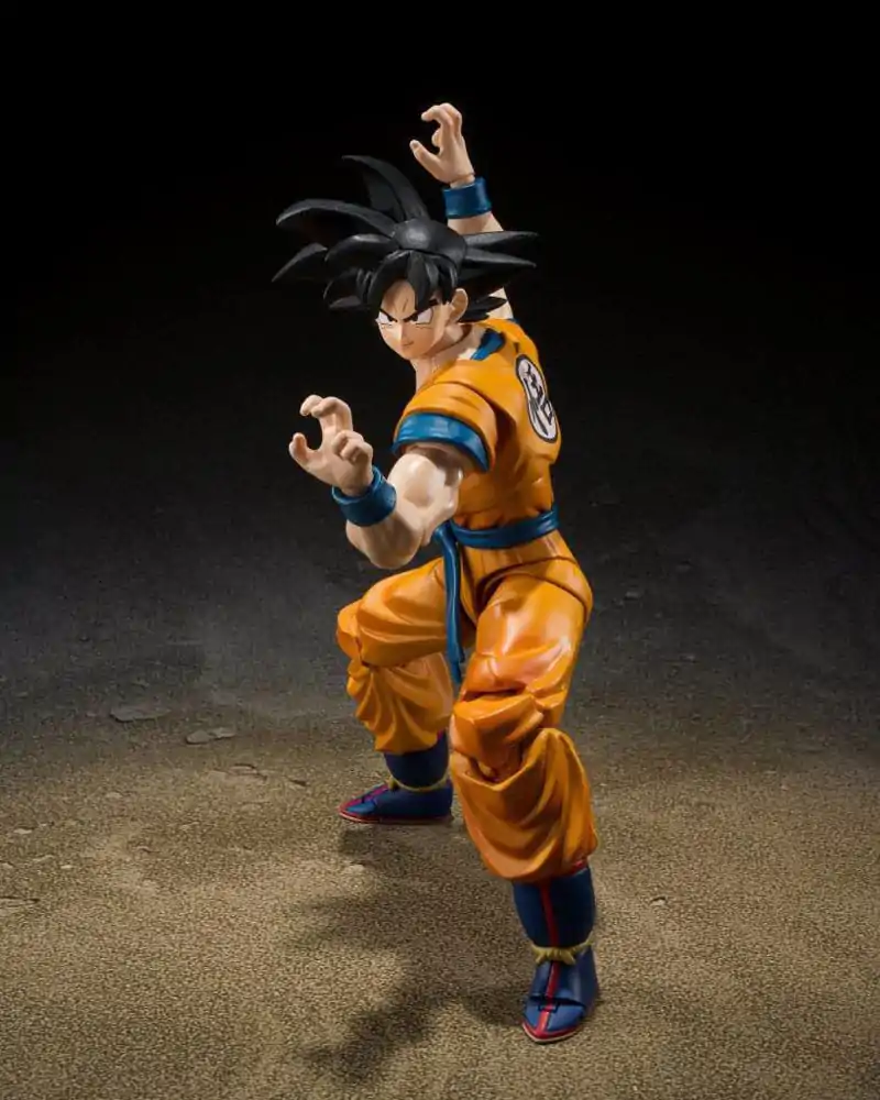 Figurină de acțiune Dragon Ball S.H. Figuarts Son Goku Super Hero 14 cm poza produsului