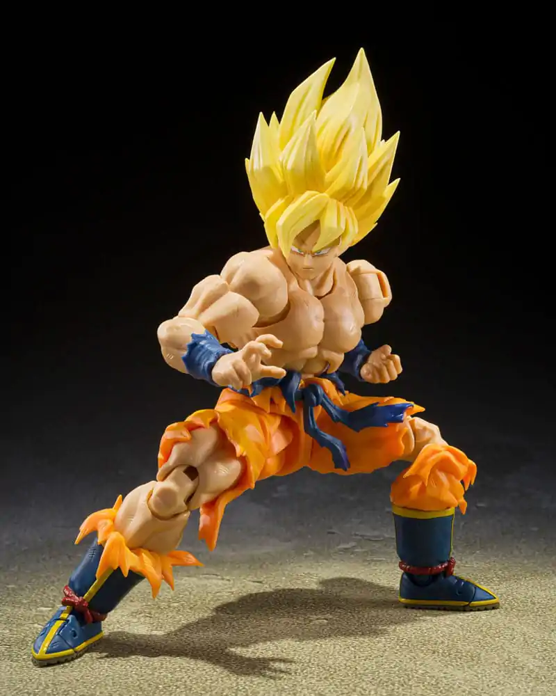 Figurină de acțiune Dragon Ball S.H. Figuarts Super Saiyan Son Goku Legendary Super Saiyan (Best Selection) 15 cm poza produsului