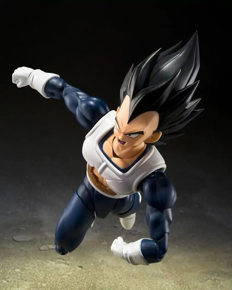 Dragon Ball S.H. Figuarts Figurina de acțiune Vegeta Haine de luptă vechi 14 cm poza produsului