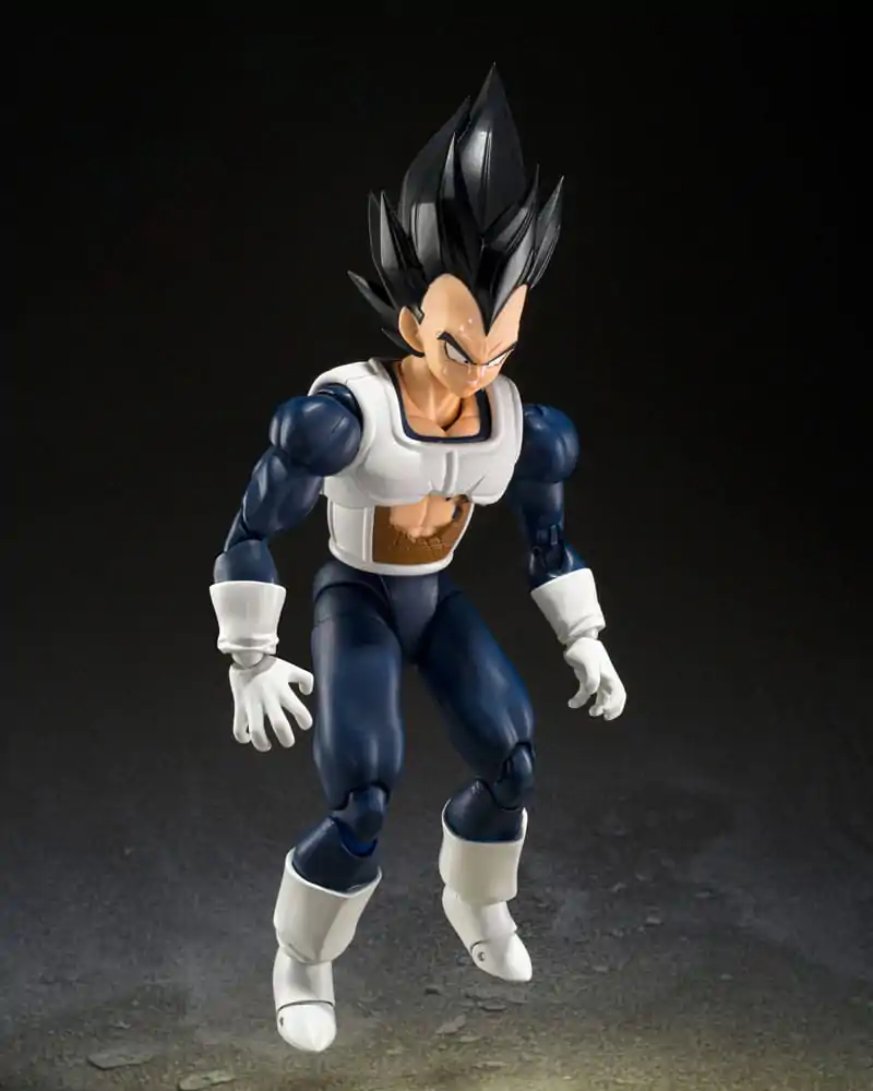 Dragon Ball S.H. Figuarts Figurina de acțiune Vegeta Haine de luptă vechi 14 cm poza produsului