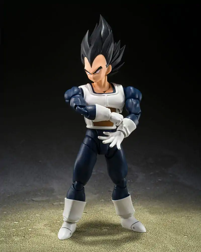 Dragon Ball S.H. Figuarts Figurina de acțiune Vegeta Haine de luptă vechi 14 cm poza produsului