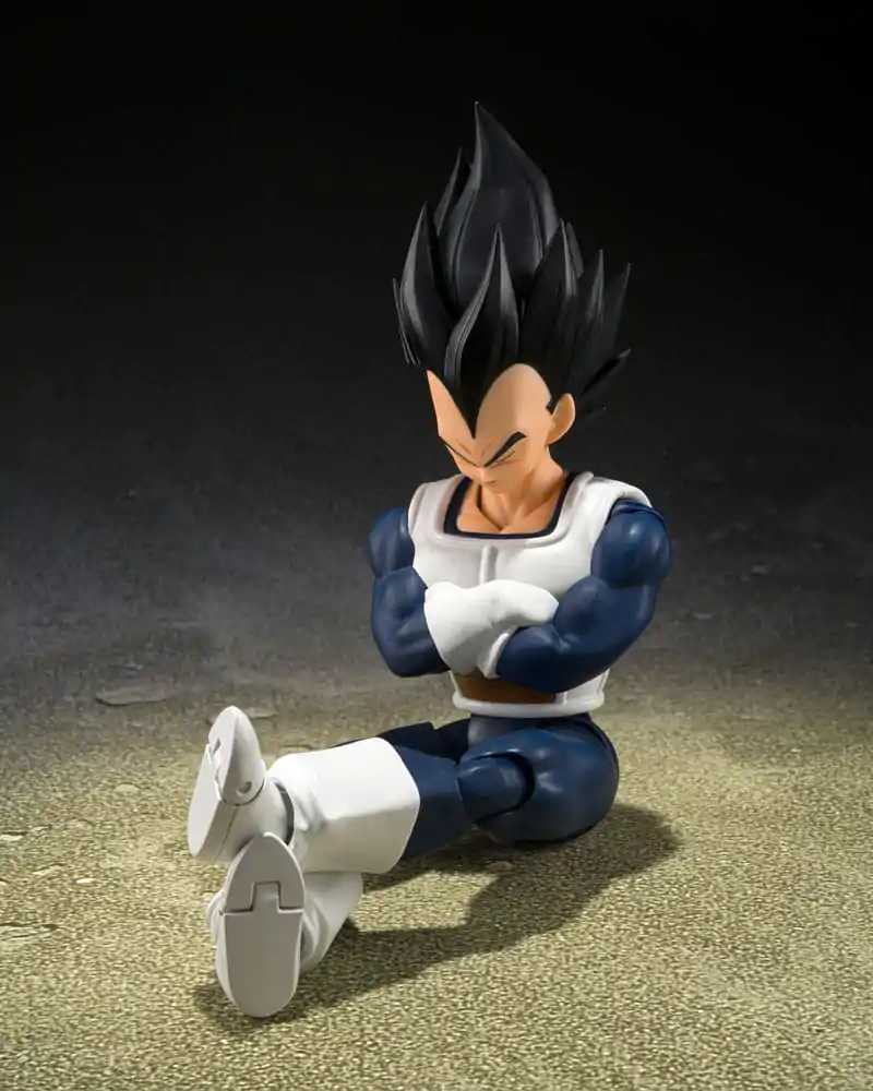 Dragon Ball S.H. Figuarts Figurina de acțiune Vegeta Haine de luptă vechi 14 cm poza produsului