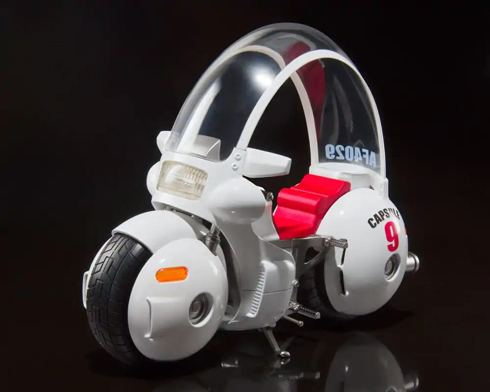 Dragon Ball S.H. Figuarts Vehicle with Figure Motocicletă Bulma's Motorcycle Hoipoi Capsule No. 9 17 cm poza produsului