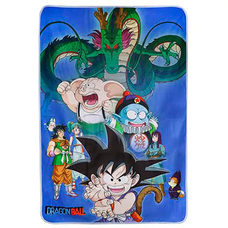 Pătură Dragon Ball Shenron and Heroes poza produsului