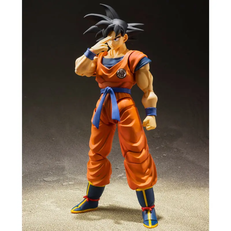 Dragonball Z S.H. Figuarts figurina de actiune Son Goku (A Saiyan Raised On Earth) 14 cm poza produsului