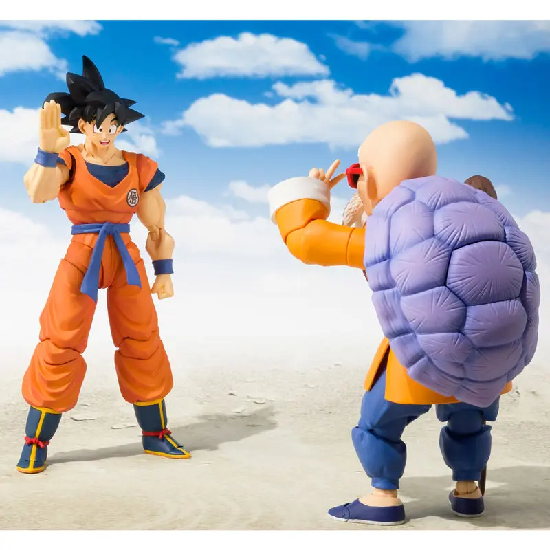 Dragonball Z S.H. Figuarts figurina de actiune Son Goku (A Saiyan Raised On Earth) 14 cm poza produsului