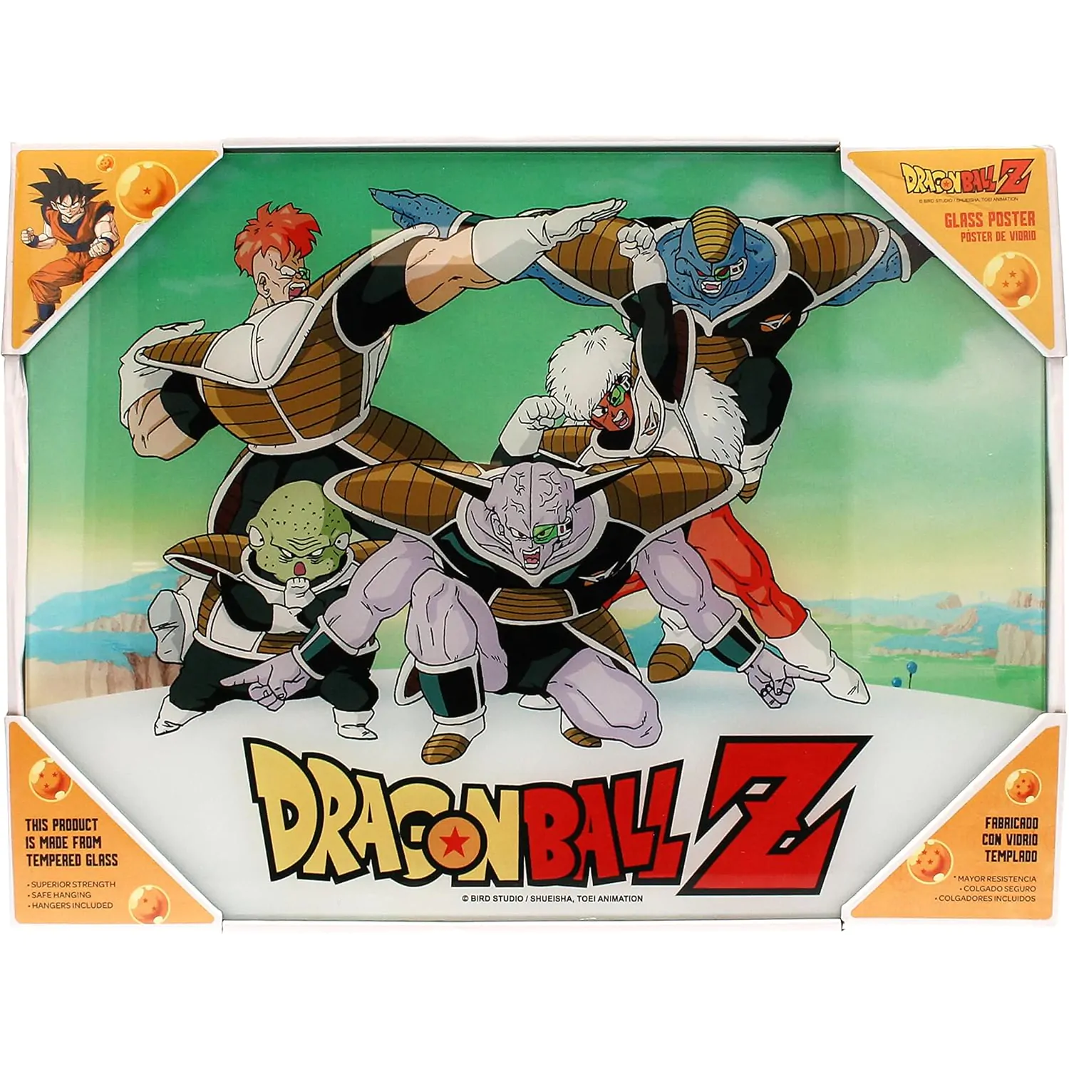 Poster din sticlă Dragon Ball Special Forces poza produsului