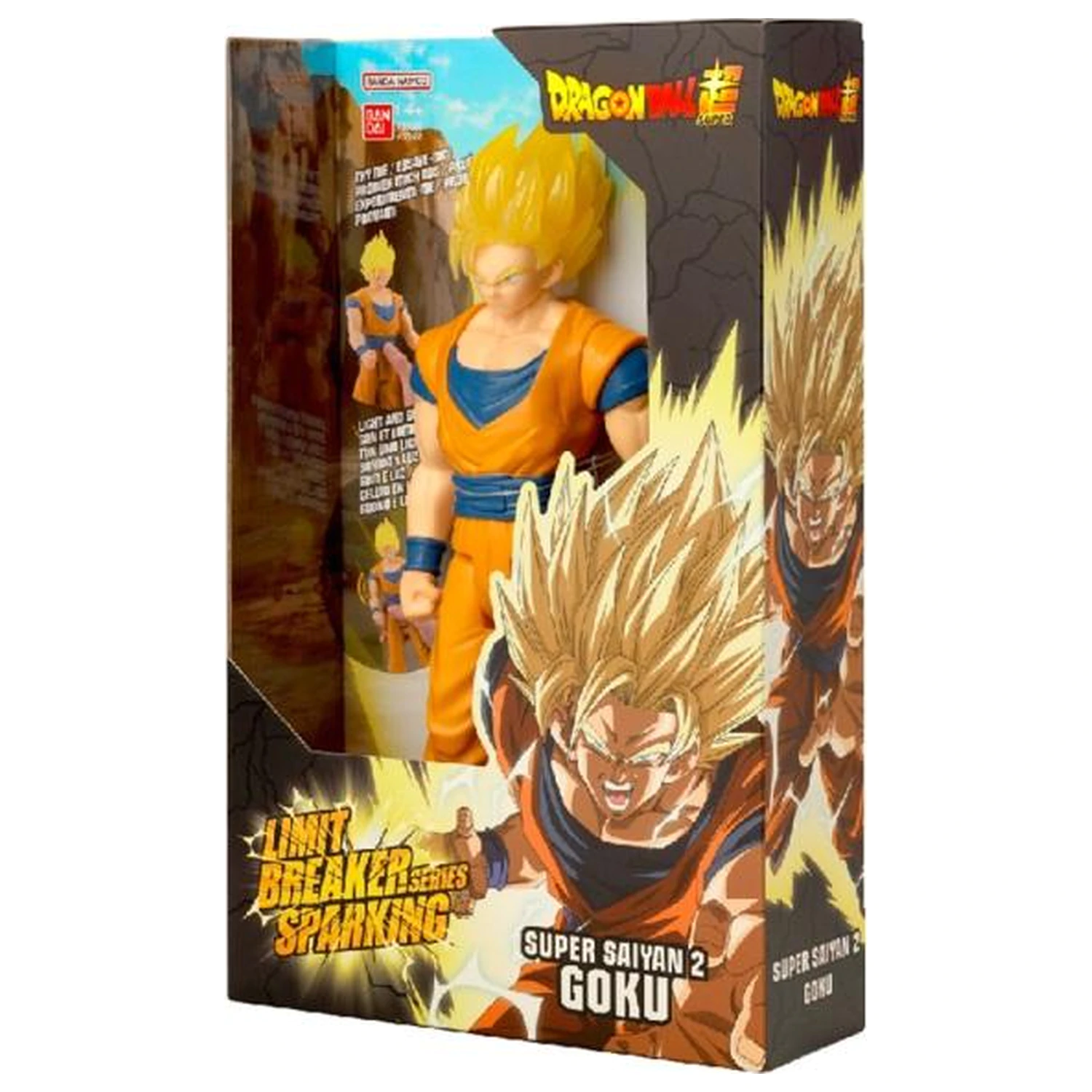 Dragon Ball SS 2 Goku Limit Breaker Sparking Figurina 30cm poza produsului