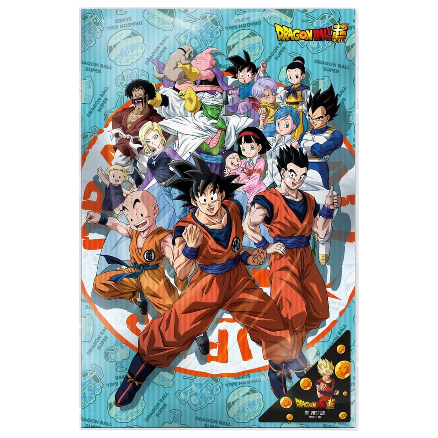 Dragon Ball Super 3D Poster Universe Survival 38 x 58 cm poza produsului
