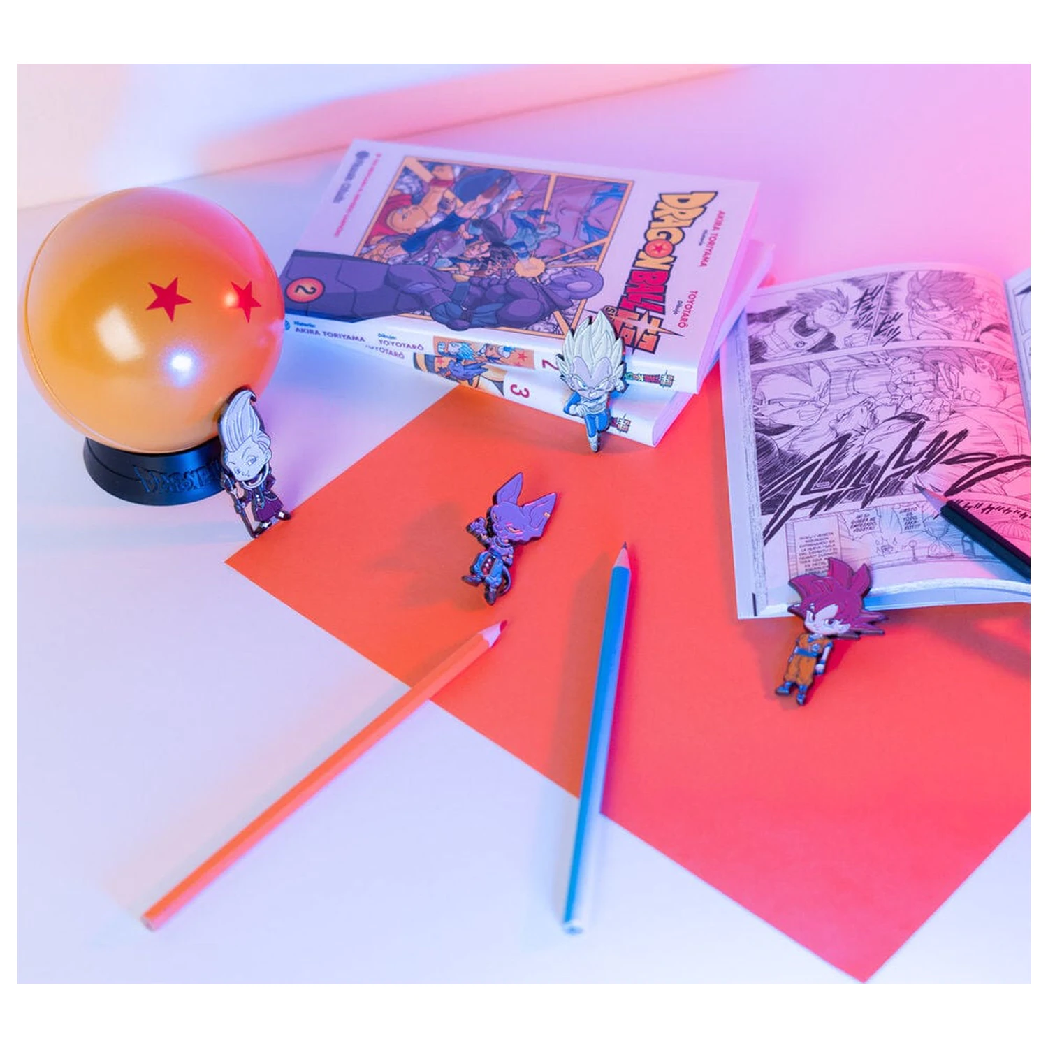 Dragon Ball Super set de 4 insigne (pins) poza produsului
