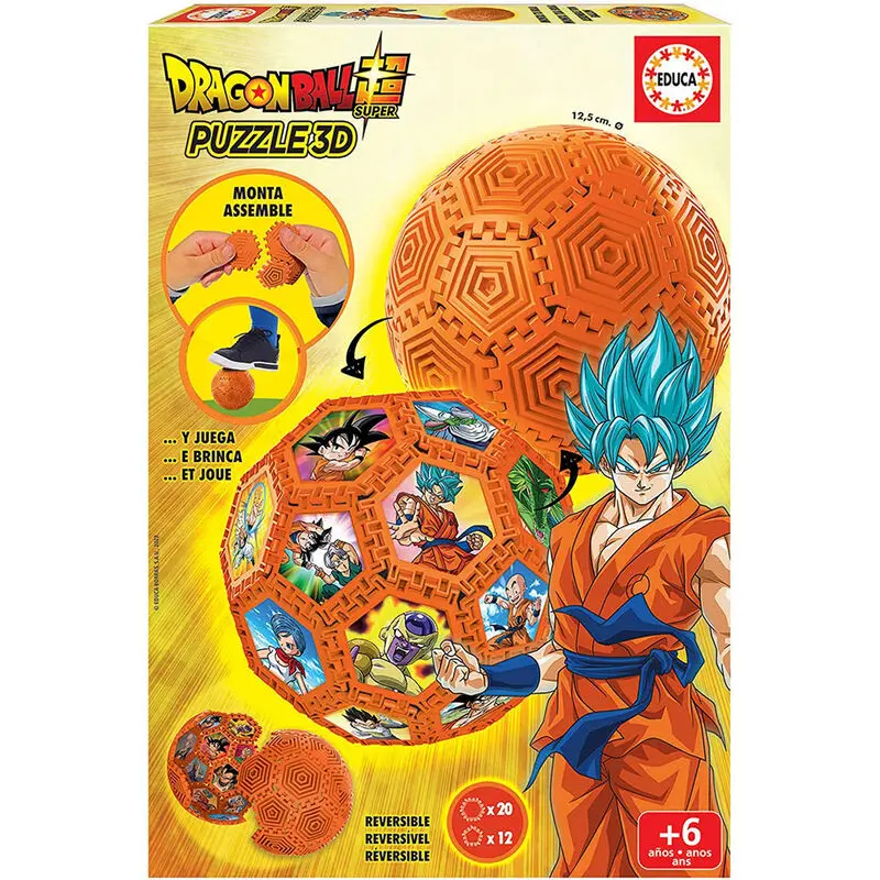 Dragon Ball Super puzzle 3D 32 piese poza produsului