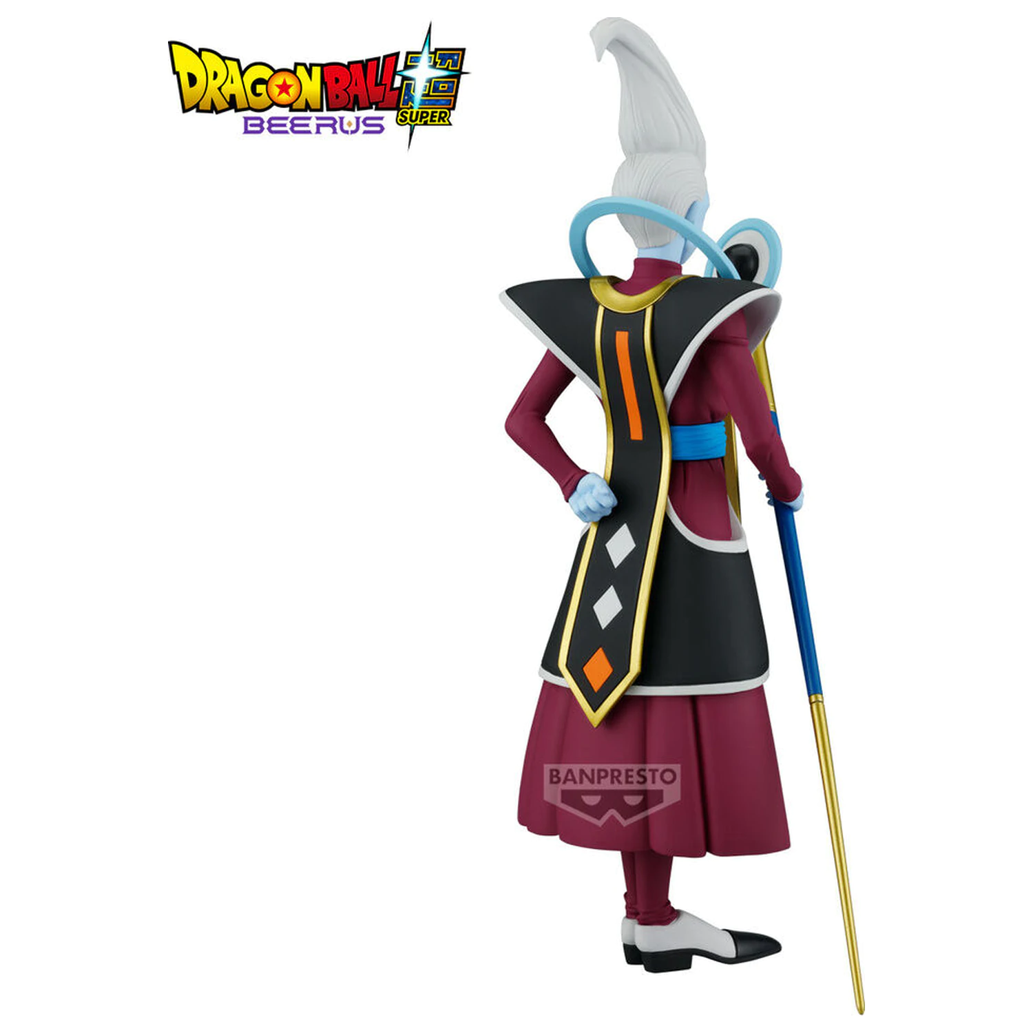 Dragon Ball Super Beerus Solid Edge Works Whis figurina 22cm poza produsului