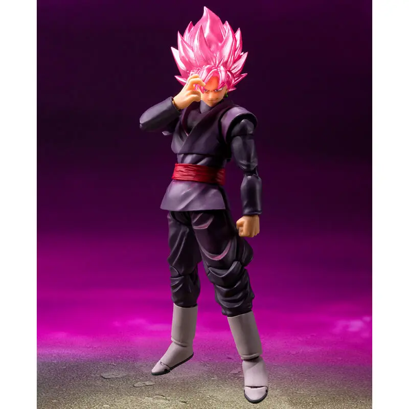 Dragon Ball Super S.H. Figuarts Figurina de Acțiune Goku Black - Super Saiyan Rose 14 cm poza produsului