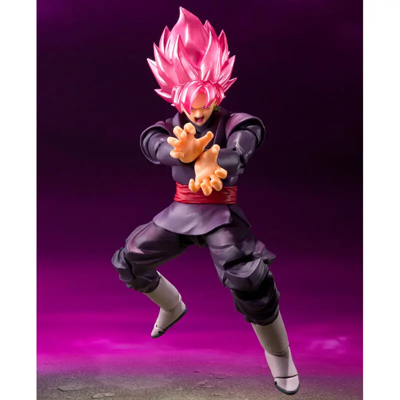 Dragon Ball Super S.H. Figuarts Figurina de Acțiune Goku Black - Super Saiyan Rose 14 cm poza produsului