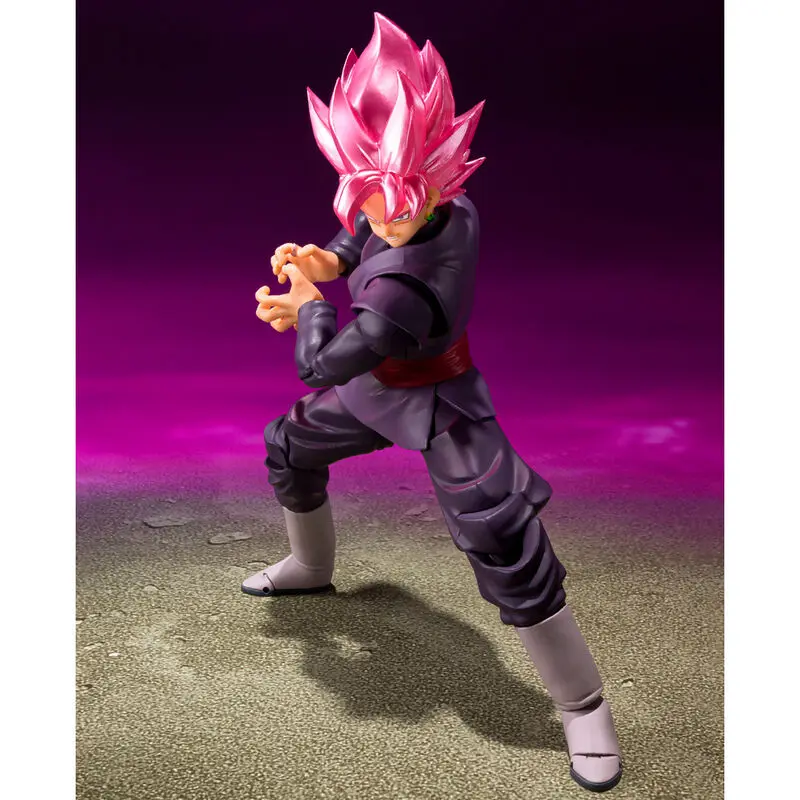 Dragon Ball Super S.H. Figuarts Figurina de Acțiune Goku Black - Super Saiyan Rose 14 cm poza produsului