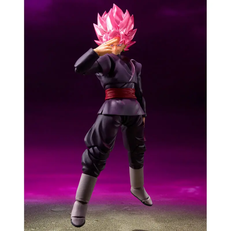 Dragon Ball Super S.H. Figuarts Figurina de Acțiune Goku Black - Super Saiyan Rose 14 cm poza produsului