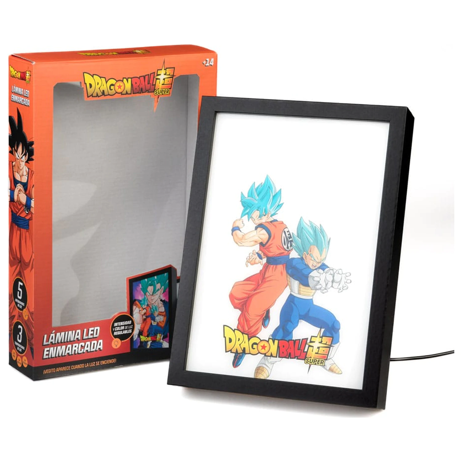 Dragon Ball Super Print LED Incadrat poza produsului