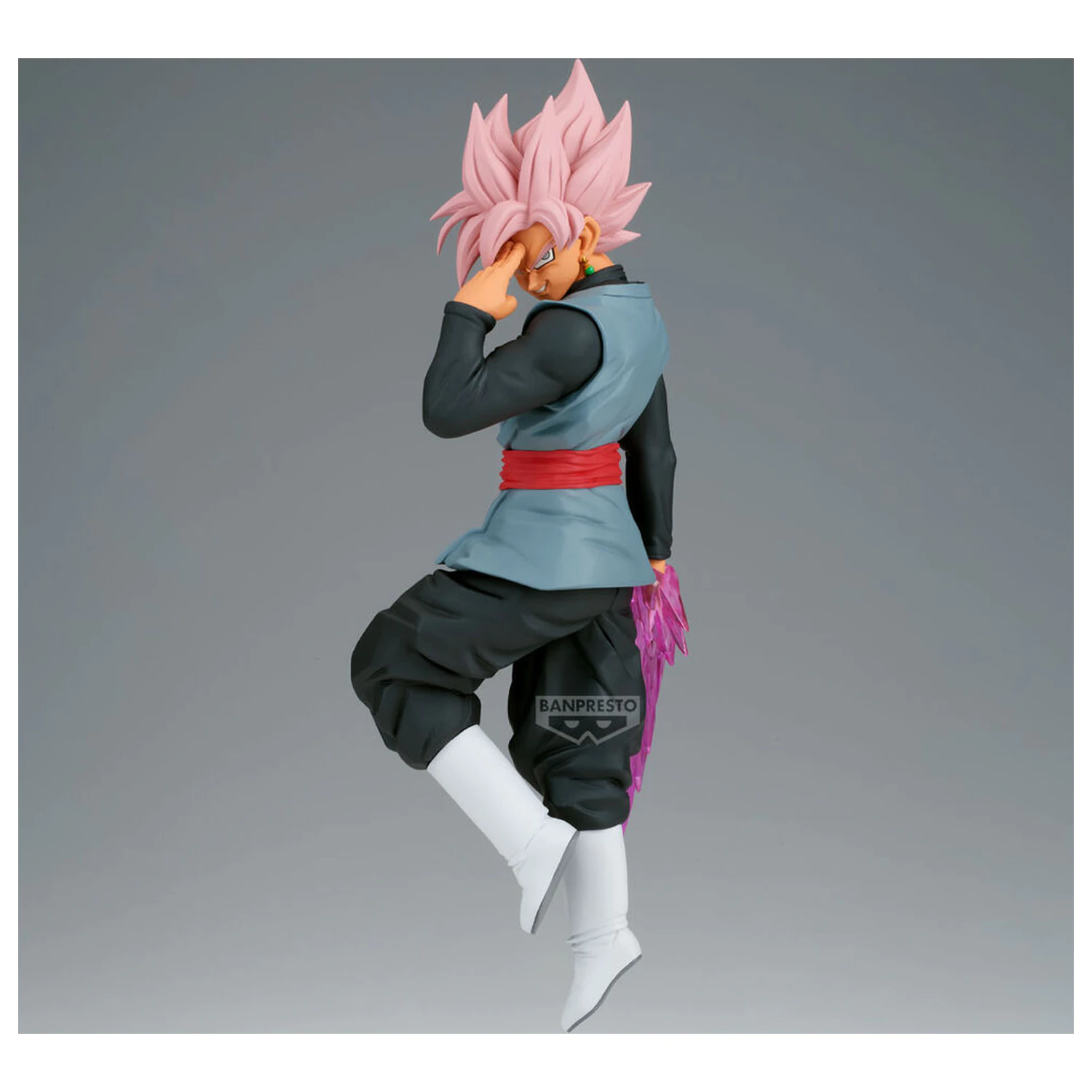 Figurina Dragon Ball Super Match Makers Goku Black Super Saiyan Rose 23cm poza produsului