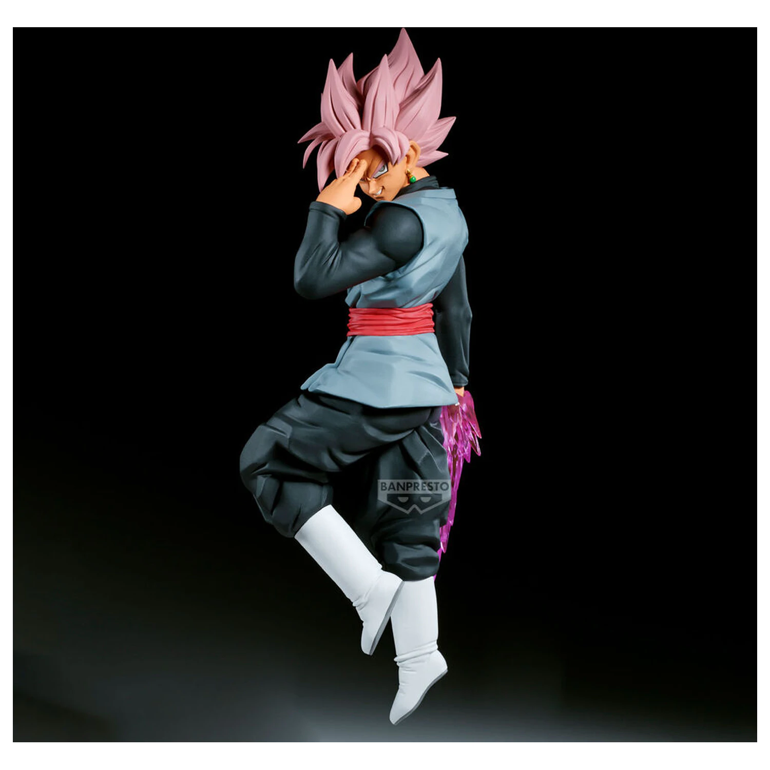 Figurina Dragon Ball Super Match Makers Goku Black Super Saiyan Rose 23cm poza produsului