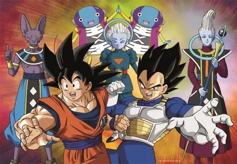 Puzzle Dragon Ball Super Goku & Vegeta poza produsului