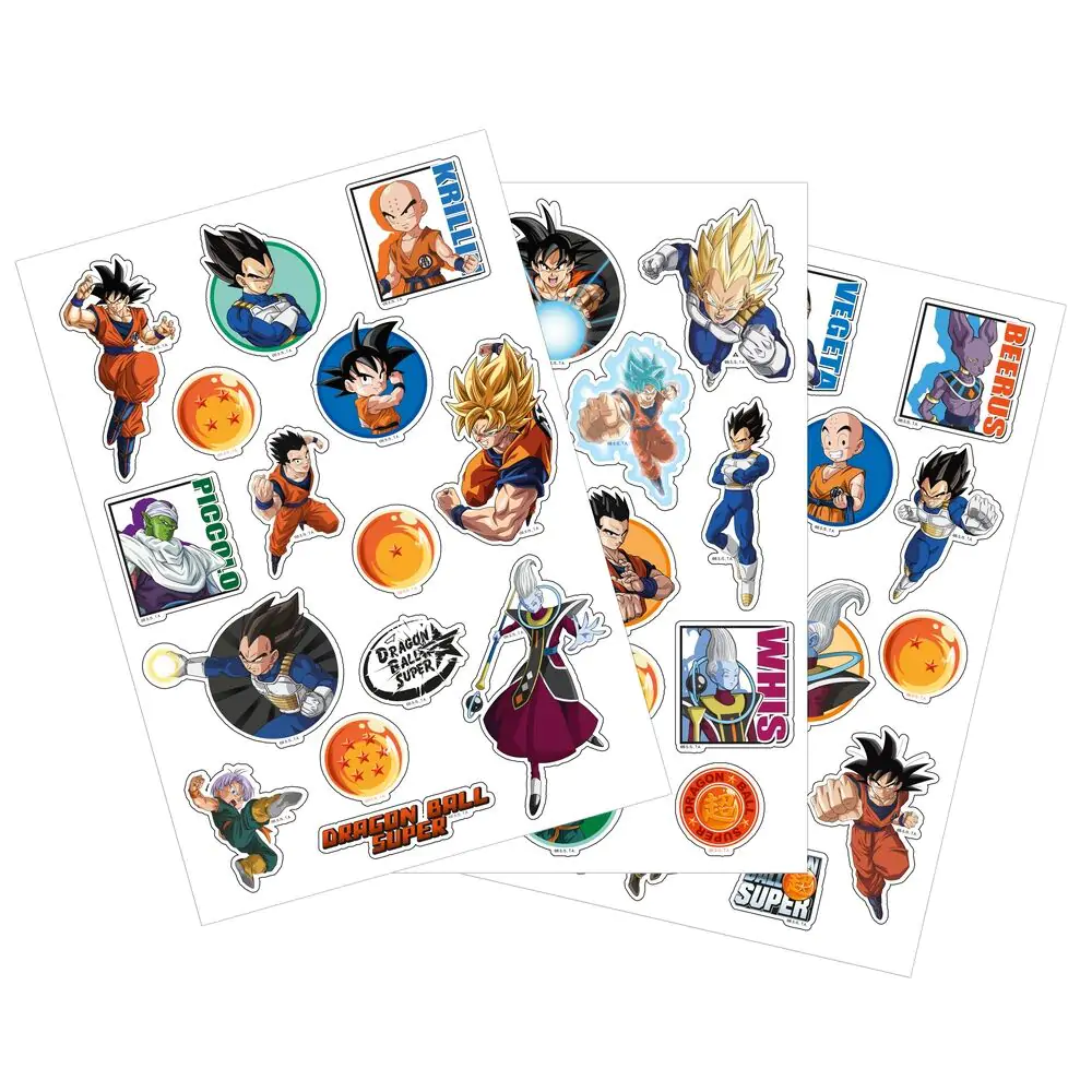 Dragon Ball Super set de autocolante detasabile poza produsului